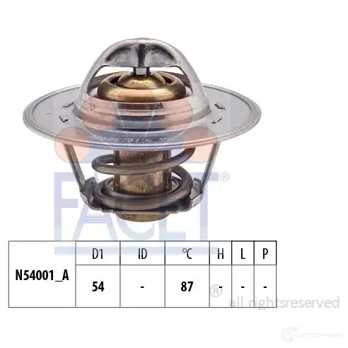 Термостат FACET KW 580 268S 7.8268S EPS 1.880.268S 1514935 изображение 0