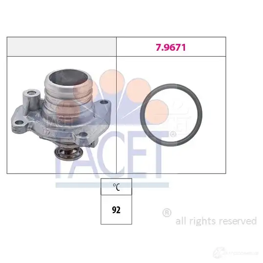 Термостат FACET EPS 1.880.458 KW 580 458 7.8458 1515121