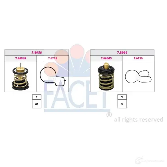 Термостат FACET I4C F6X2 1437428063 7.7985KK