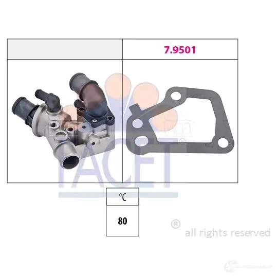 Термостат ож FACET EPS 1.880.461S KW 580 461S 78461s 1515123