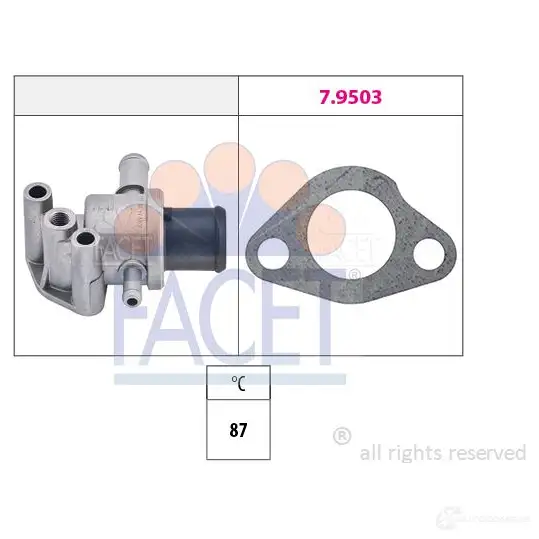 Термостат FACET 7.8105 KW 580 105 1514789 EPS 1.880.105