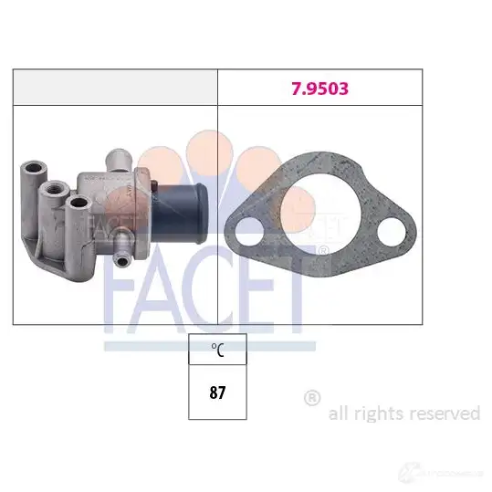 Термостат FACET EPS 1.880.109 1514793 7.8109 KW 580 109