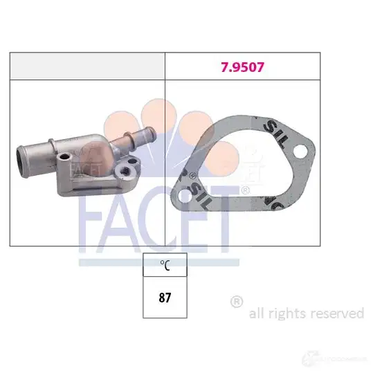 Термостат FACET 7.8155 KW 580 155 EPS 1.880.155 1514827