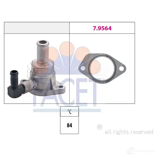 Термостат FACET EPS 1.880.490 7.8490 KW 580 490 1515142