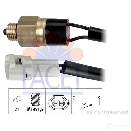 Термостат ож FACET 1515167 EPS 1.880.520 KW 580 520 78520 изображение 0