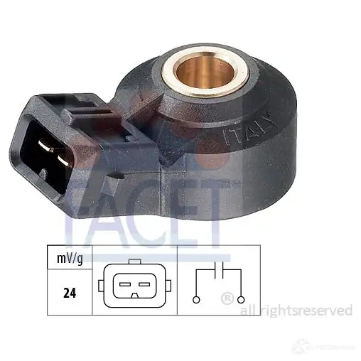 Датчик детонации FACET 9.3148 1516426 KW 457 148 EPS 1.957.148