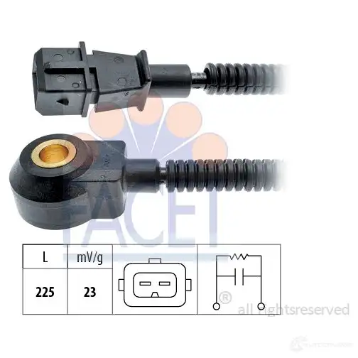 Датчик детонации FACET 1516461 EPS 1.957.204 KW 457 204 9.3204