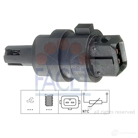 Датчик положения дроссельной заслонки, потенциометр FACET KW 495 007 1511546 105007 EPS 1.995.007