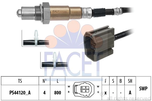 Лямбда зонд, кислородный датчик FACET 1440290801 YH 73Y50 10.8561