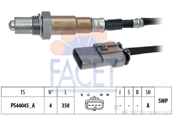 Лямбда зонд, кислородный датчик FACET 10.8584 E5W AJ0 1440290818 изображение 0