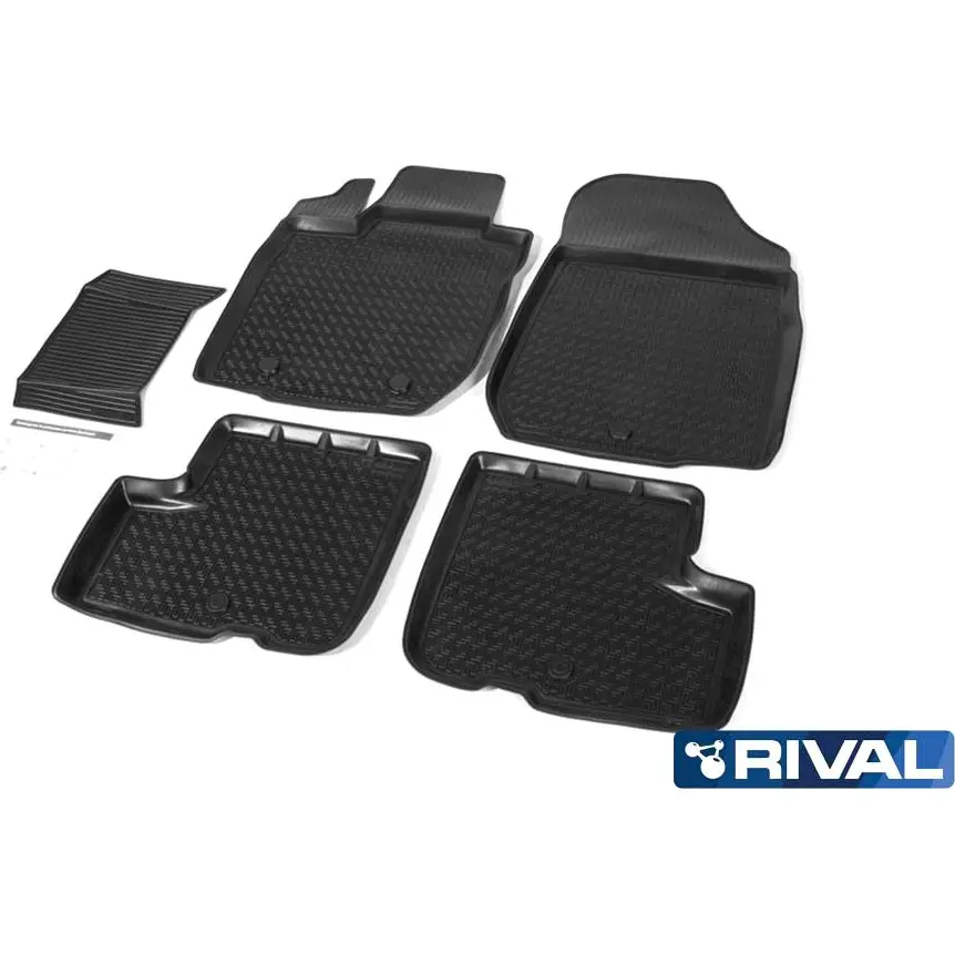 Коврики в салон Rival 1437078374 9744V6O 16003001 7JU7 2C - Изображение 1