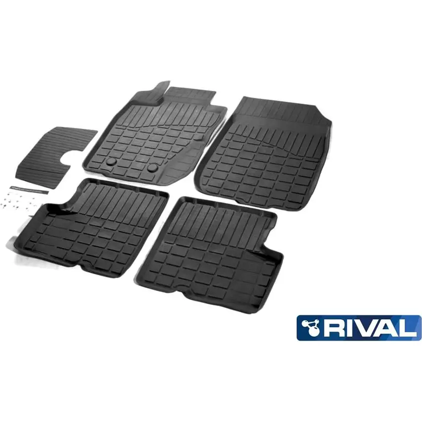 Коврики в салон Rival 1437078418 37SMMOR 64701002 42GN S изображение 0