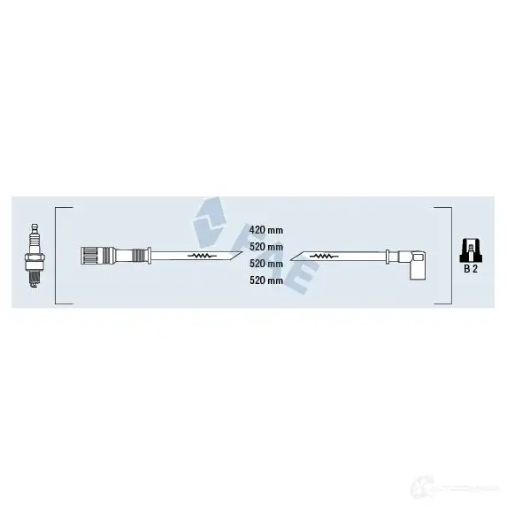 Высоковольтные провода зажигания FAE JZ5NM 5 8435050612484 85130 1992812
