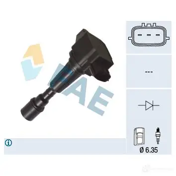 Катушка зажигания FAE O TYLU0O 1437432392 80383