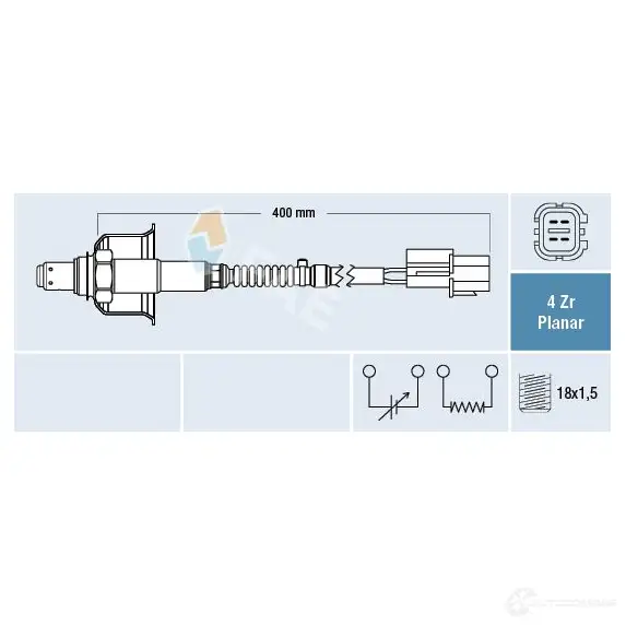 Лямбда зонд, кислородный датчик FAE BQV1 9 1437428858 77706