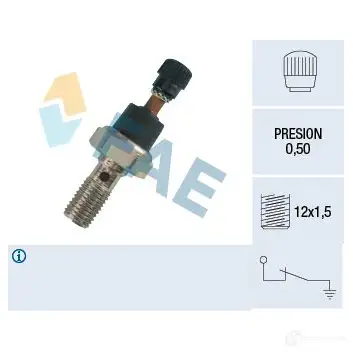 Датчик давления масла FAE 1988741 8435050600610 R CRHJJ 12290