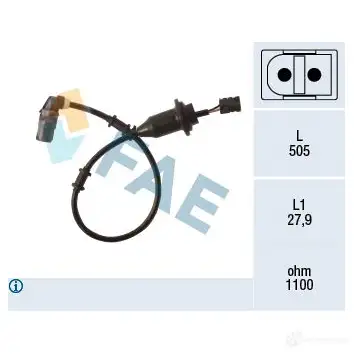 Датчик АБС FAE NPF4 86R 1437431940 78498