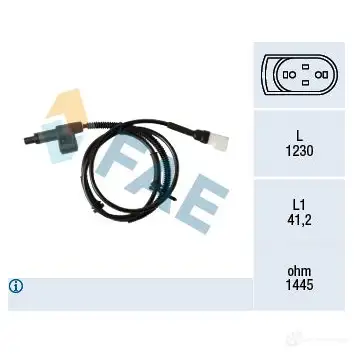 Датчик АБС FAE 8435050650325 PBK FLL 1220906766 78355 изображение 0