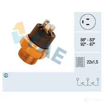 Датчик вентилятора радиатора FAE 37800 1990000 C0IH 6 8435050606445