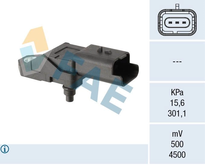 Датчик абсолютного давления FAE 1440291177 6VAGX5 T 15270