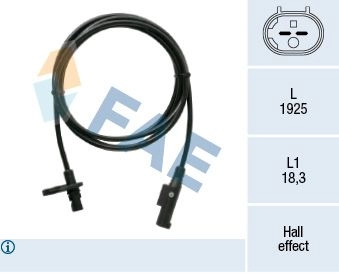 Датчик АБС FAE 78524 CEJE WIV 1440291538