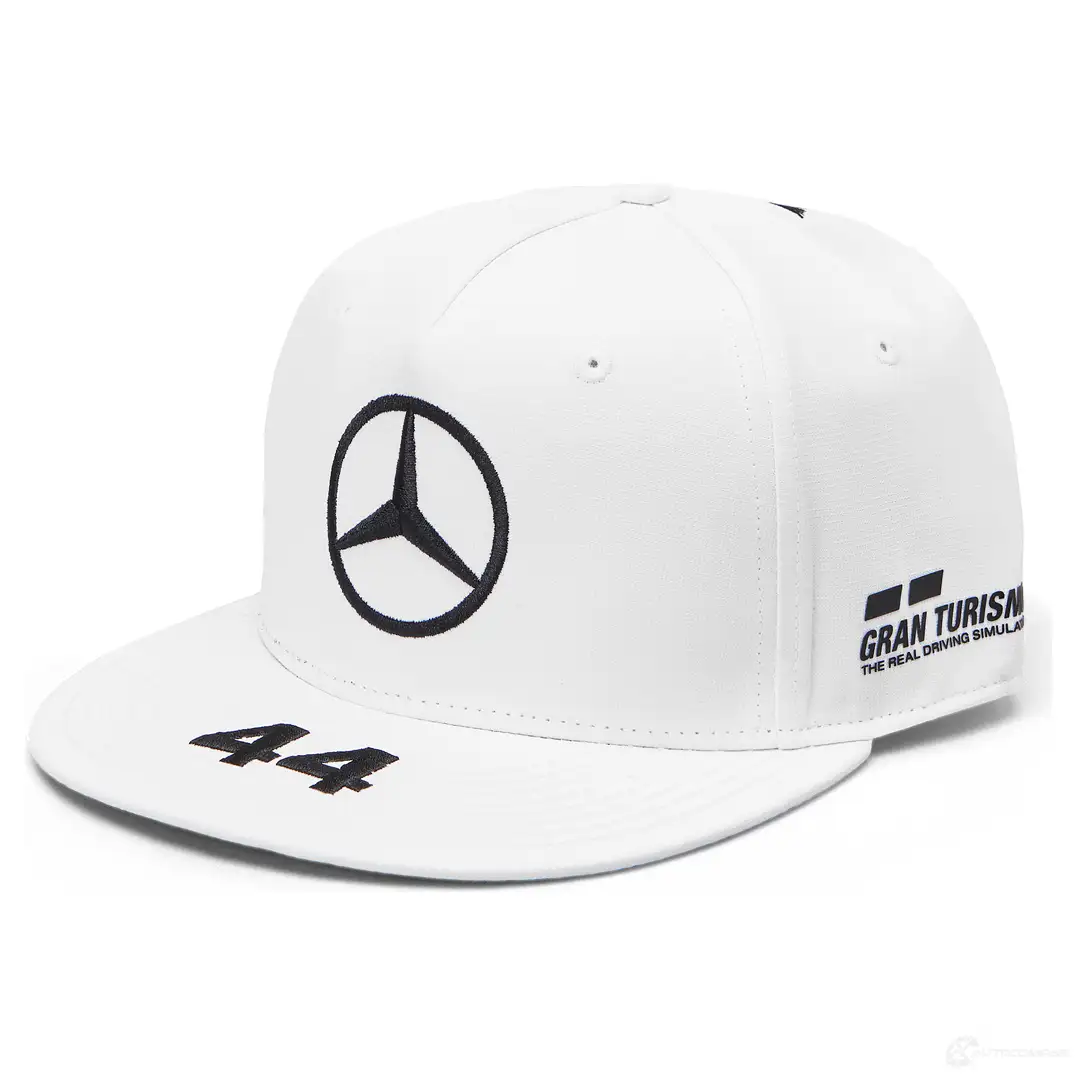 Бейсболка с плоским козырьком Хэмилтон MERCEDES-BENZ 1438169512 b67996250 D 1C6AU - Изображение 1