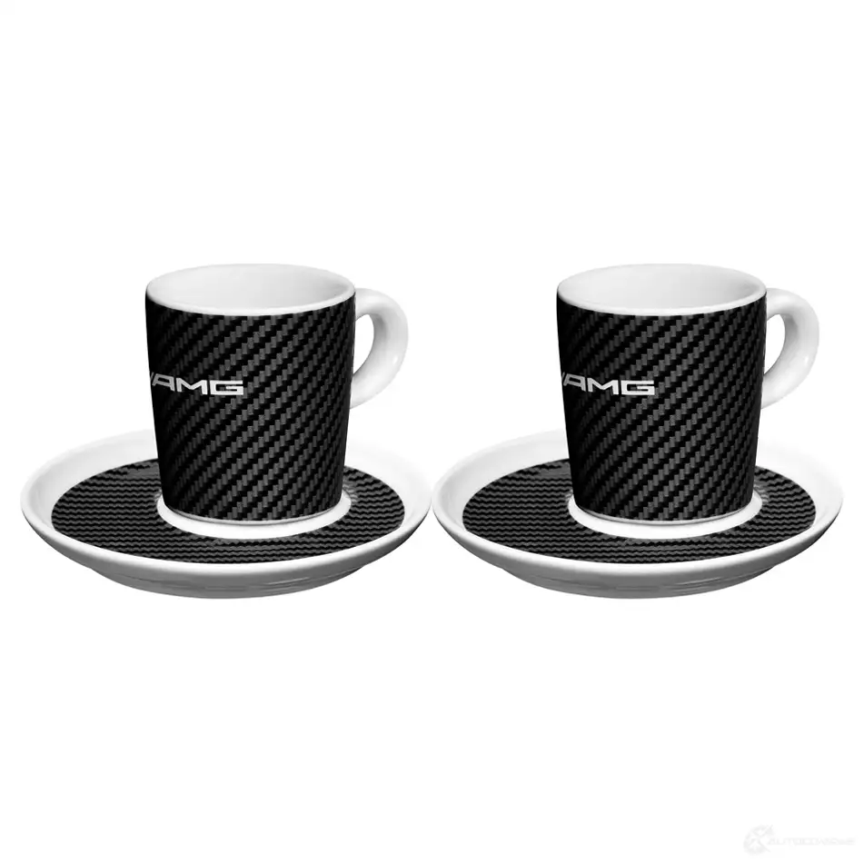 Чашки для кофе amg, набор из 2 штук MERCEDES-BENZ BF2 SJS4 9X48H 1436772348 B66953359 изображение 0