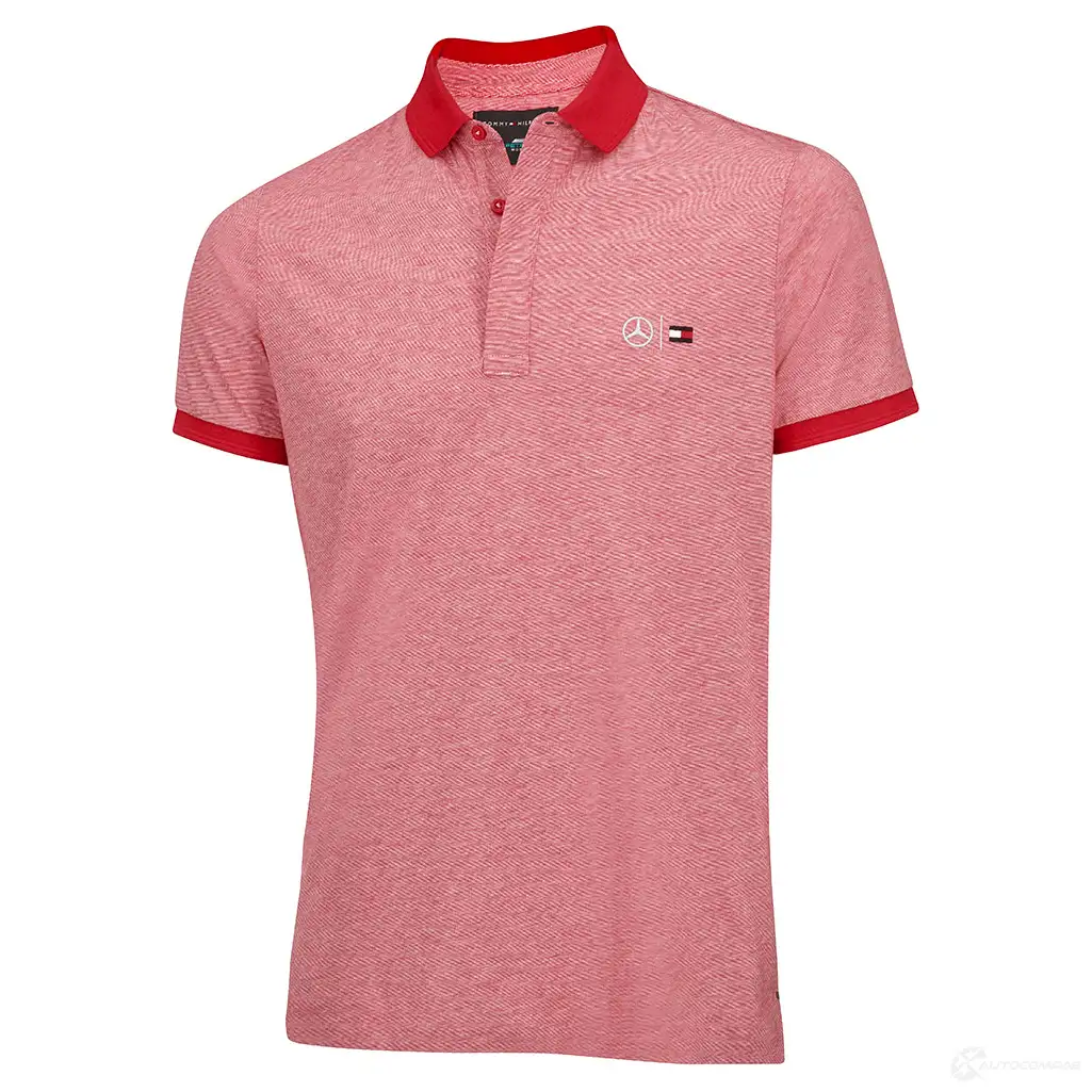 Мужская футболка поло Tommy Hilfiger MERCEDES-BENZ 1438169986 b66959004 E 88L0 - Изображение 1