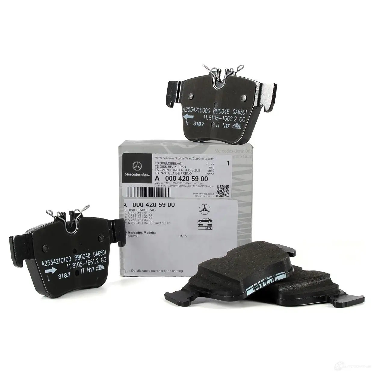 Деталь MERCEDES-BENZ 0004207803 3 NMTM0R 1438176085 - Изображение 1