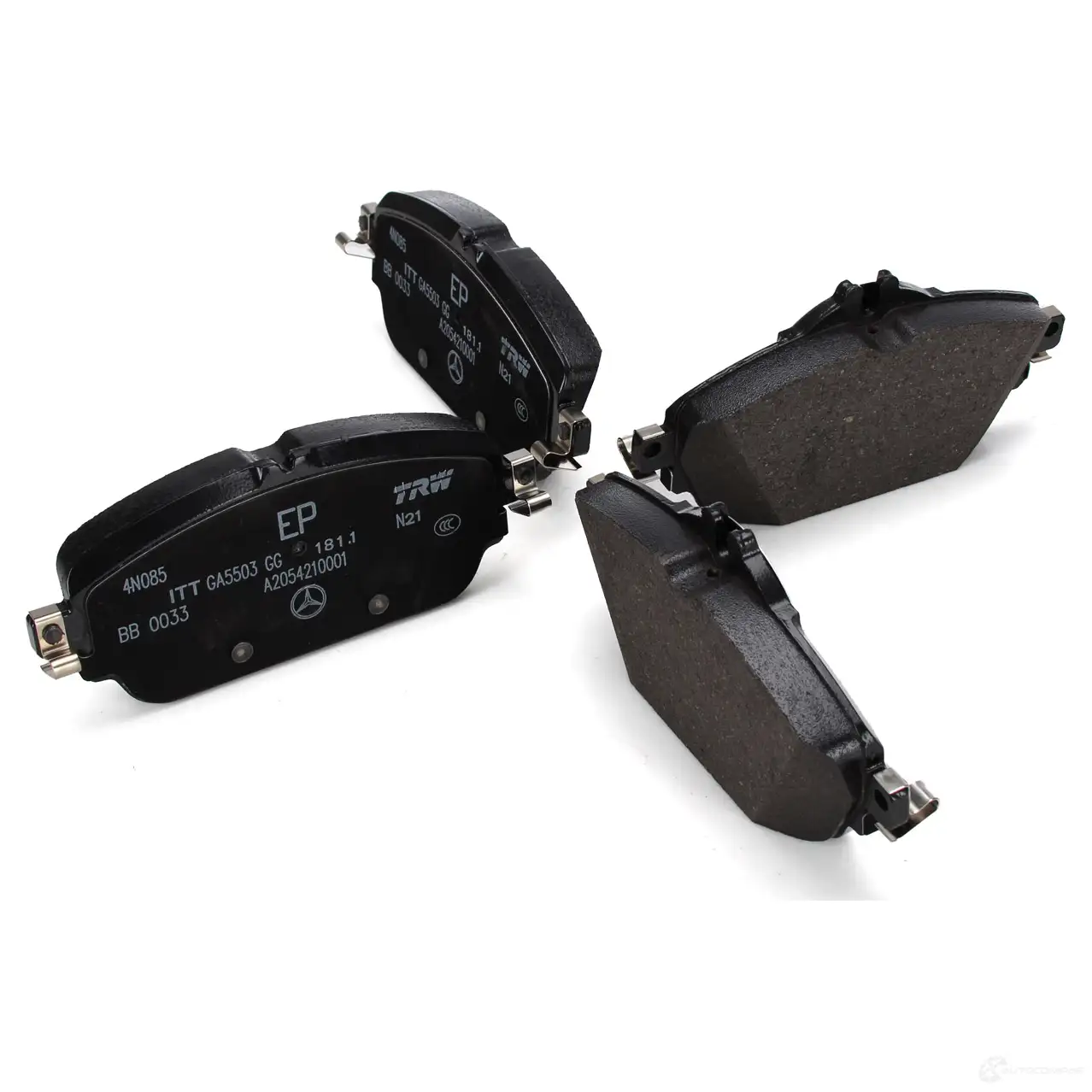 Оригинальные передние тормозные колодки C-class W205 E-class W213 MERCEDES-BENZ A P0FA7E A0004208903 1438180176 изображение 1