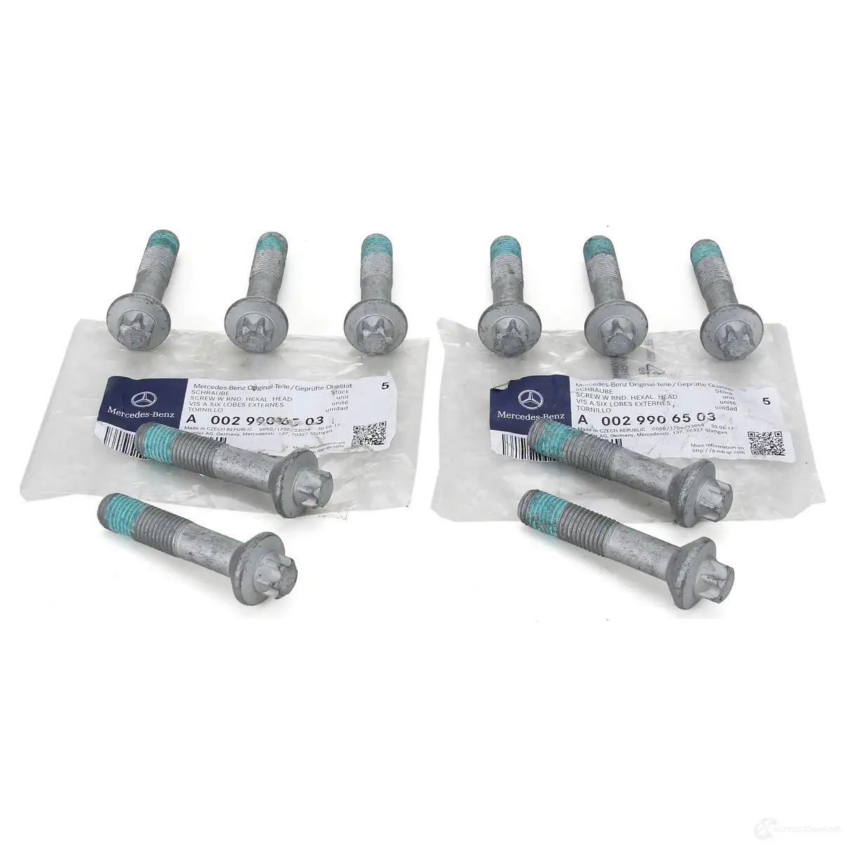 Подшипник ступицы колеса, комплект MERCEDES-BENZ A0029906503 KP EAXL 25437580 - Изображение 1
