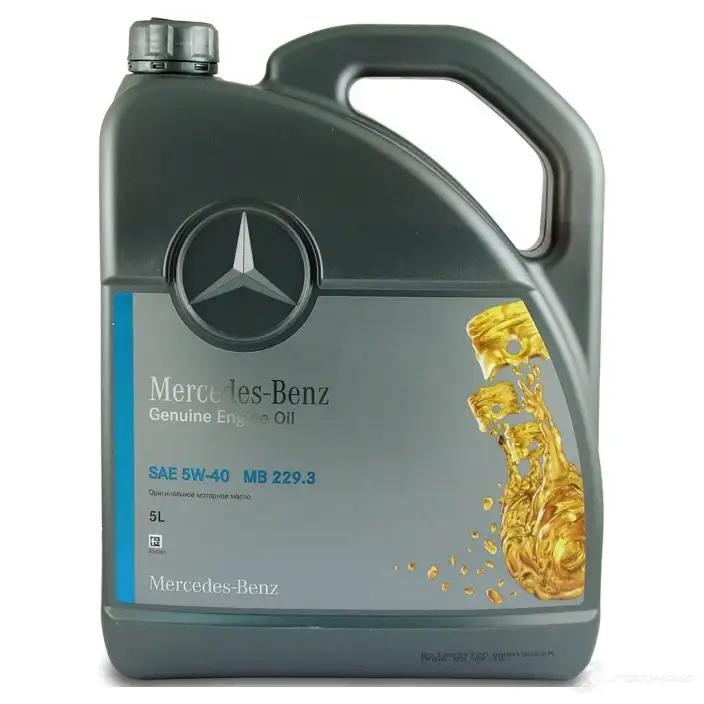 Моторное масло, МB 229.3, 5 л MERCEDES-BENZ HQF56 K 1436784549 A000989770213BHFR