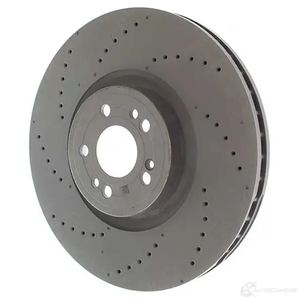 Тормозной диск передний перфорированный MERCEDES-BENZ GLE (V167) 18- TMO QV A167421100107 F3ZYH изображение 0
