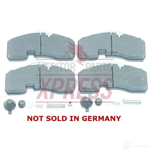 Тормозные колодки, комплект MERITOR 49682243 PC6 3SV mdp3165k изображение 0