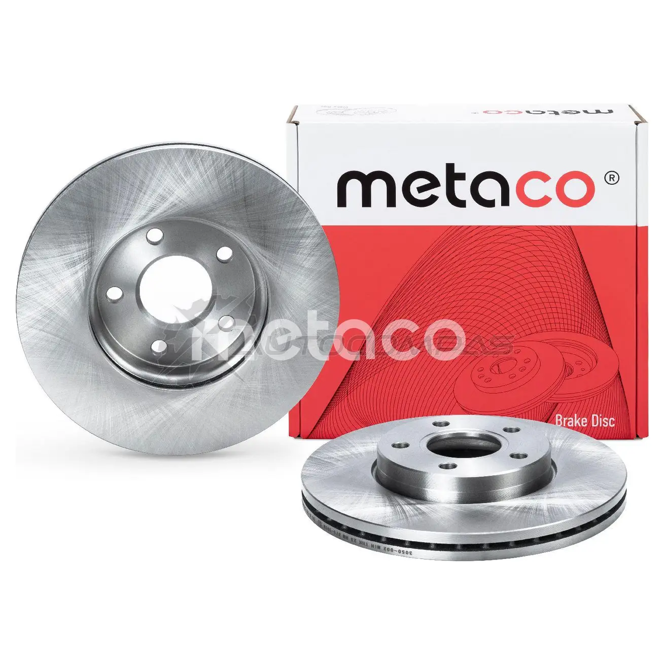 Тормозной диск передний вентилируемый METACO 1439844841 3050-002 HDPX M изображение 1