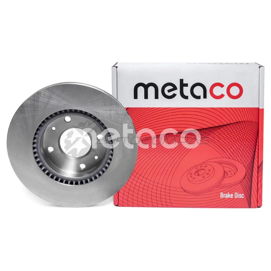 Тормозной диск передний вентилируемый METACO P119 9 1439844879 3050-033 изображение 1