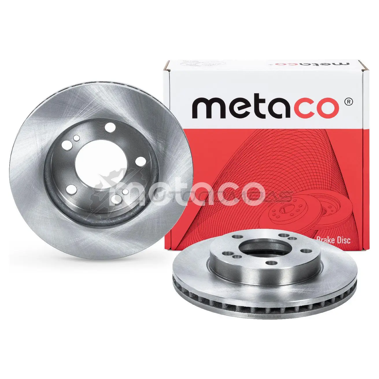 Тормозной диск передний вентилируемый METACO M6MI 8 1439844894 3050-044 изображение 2