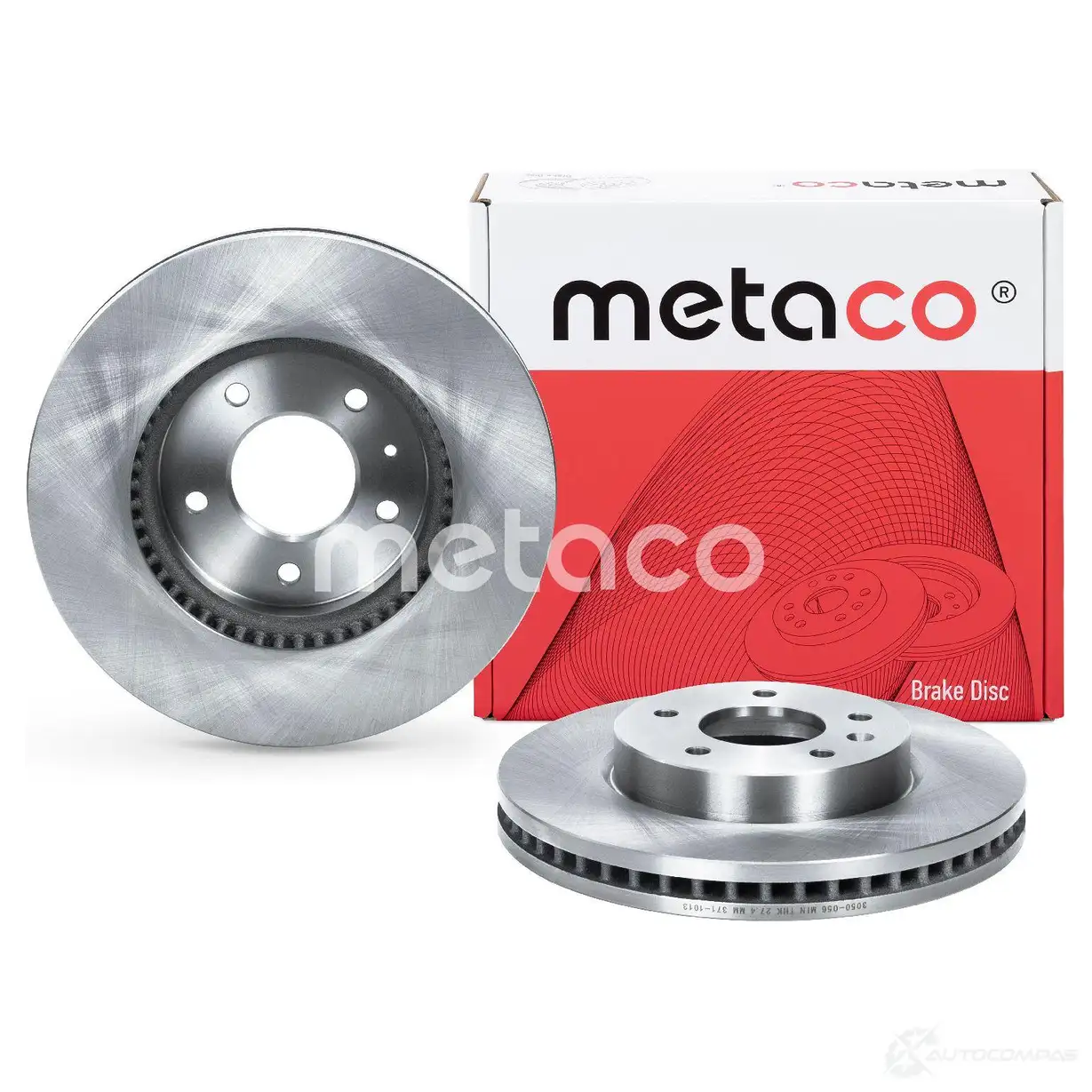 Тормозной диск передний вентилируемый METACO ORF 7G1 3050-056 1439844908 изображение 2