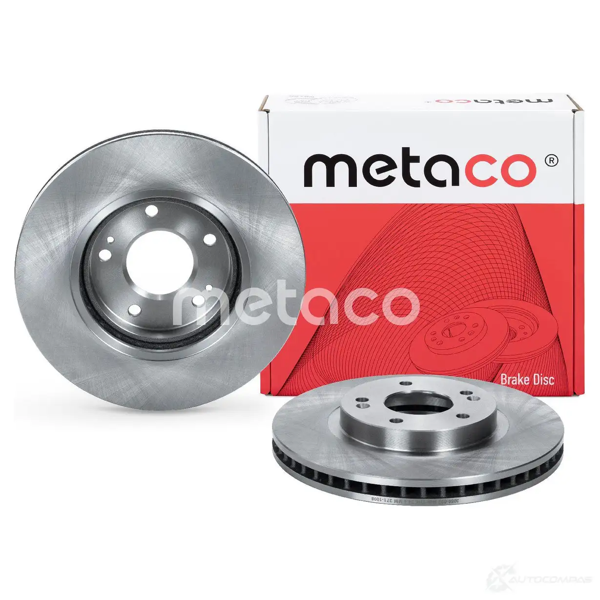 Тормозной диск передний вентилируемый METACO RCY D0 1439844949 3050-092 изображение 1