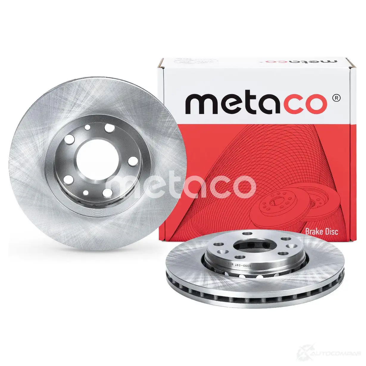 Тормозной диск передний вентилируемый METACO N LEU6GP 1439844954 3050-097 изображение 1