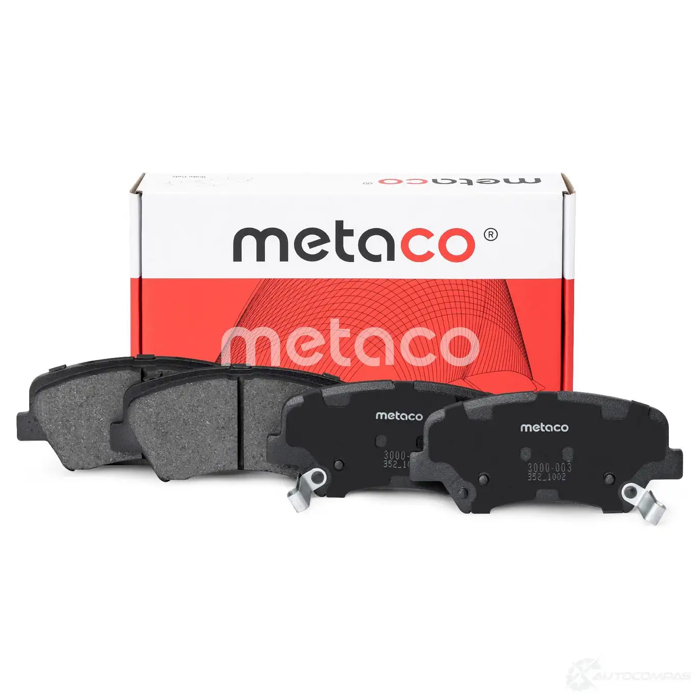 Тормозные колодки передние комплект METACO 1439845421 87J EJ3 3000-003 изображение 0