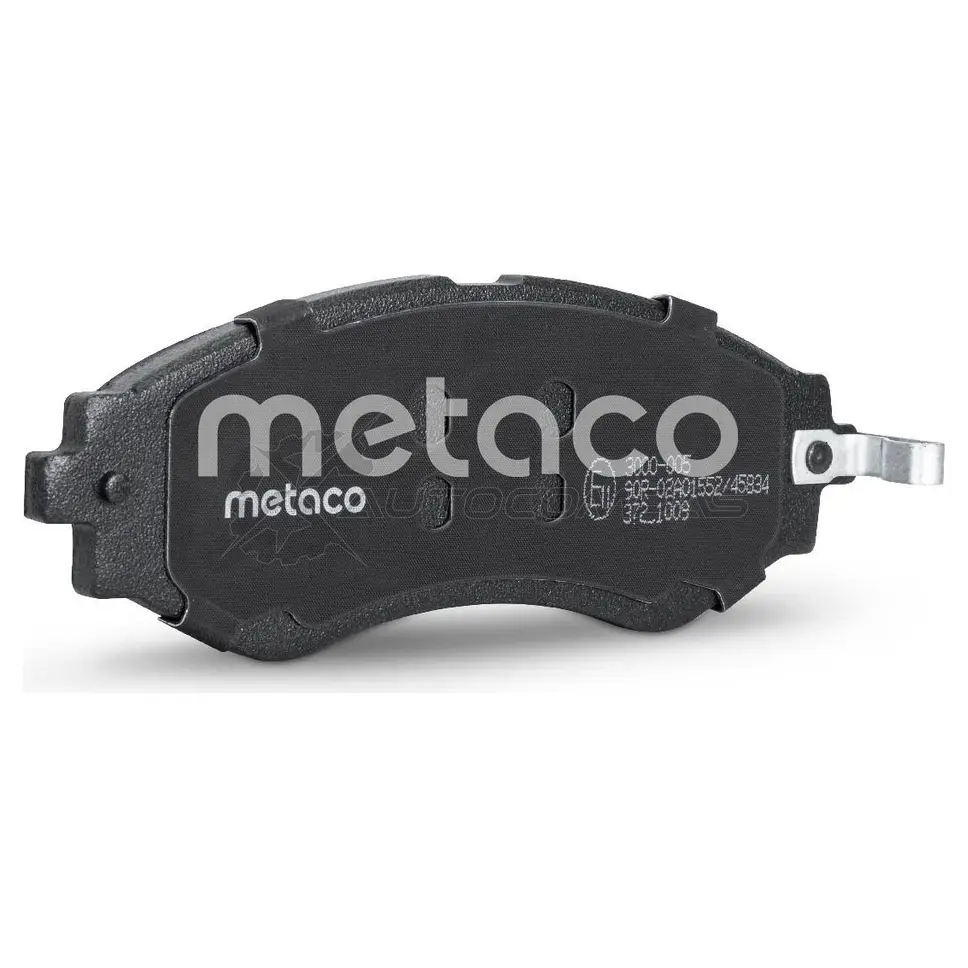 Тормозные колодки передние комплект METACO 3000-005 1439845426 1Z GD4 изображение 1