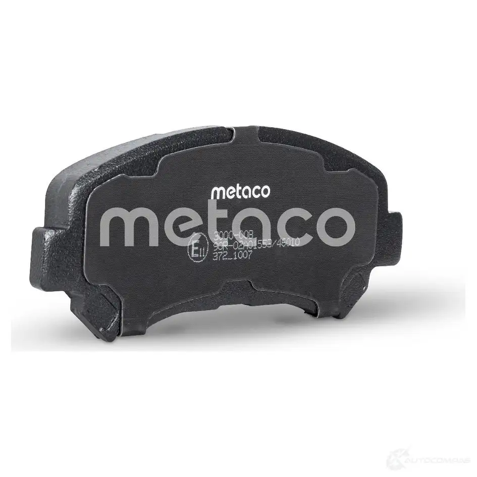Тормозные колодки передние комплект METACO 3000-008 MJ 52MH 1439845430 изображение 1
