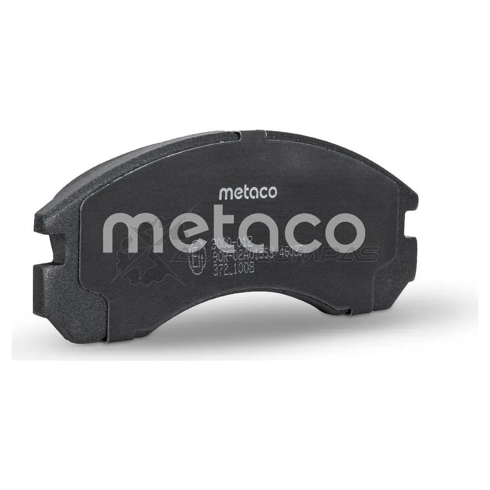 Тормозные колодки передние комплект METACO 8K B4PM7 3000-012 1439845437 изображение 2
