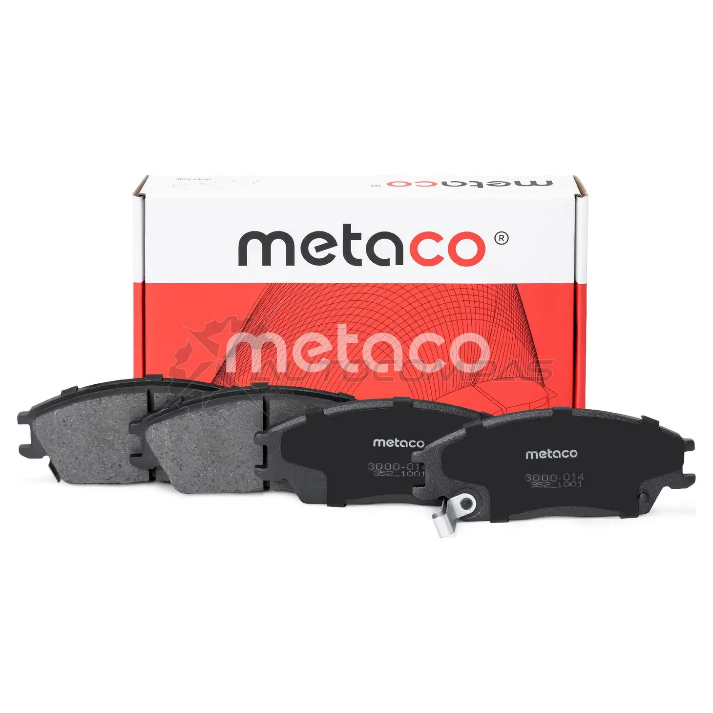 Колодки тормозные передние Комплект METACO 1223092940 6 47QAZ5 3000-014 изображение 0