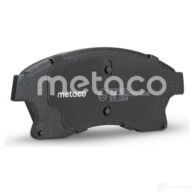 Тормозные колодки передние комплект METACO 3000-015 1439845441 A 2YAO изображение 1