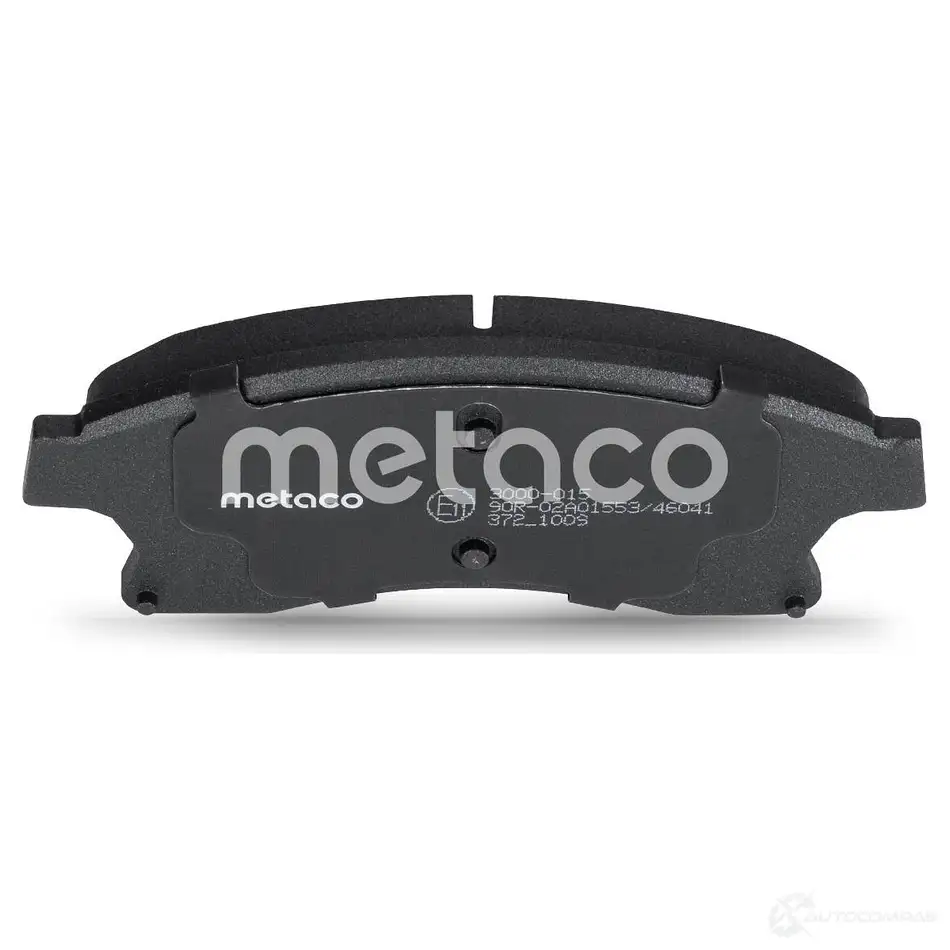 Тормозные колодки передние комплект METACO 3000-015 1439845441 A 2YAO изображение 3