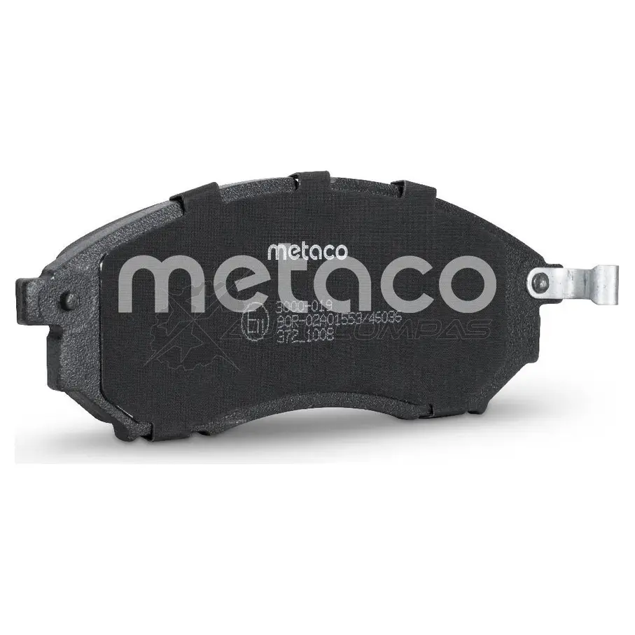 Тормозные колодки передние комплект METACO UICMG 6Z 1437225395 3000-019 изображение 1