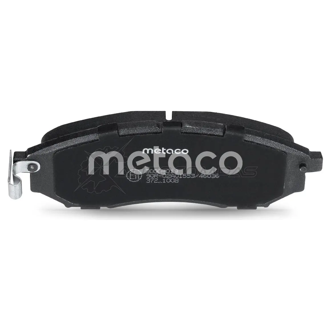 Тормозные колодки передние комплект METACO UICMG 6Z 1437225395 3000-019 изображение 3