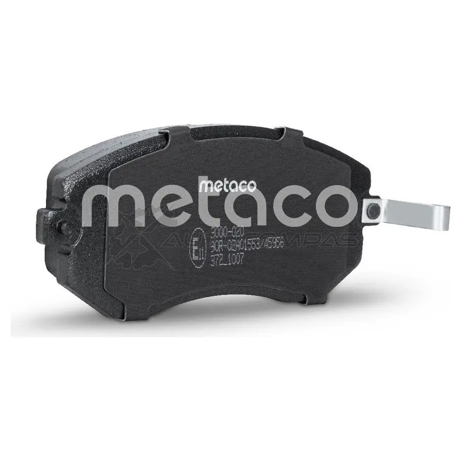 Тормозные колодки передние комплект METACO Q NYRQ 1439845447 3000-020 изображение 2